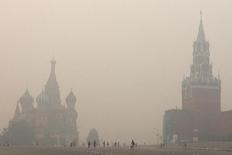 Απελπιστική είναι η κατάσταση στη Μόσχα από το τοξικό νέφος που έχει κατακλύσει την πρωτεύουσα.