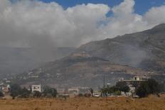 Σε μία χαράδρα στην περιοχή Αετός, στο Κοκκινόχωμα, έχει περιοριστεί η μεγάλη πυρκαγιά, που τα προηγούμενα 24ωρα κατέκαψε την Κάρυστο