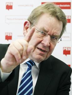 Ο αρχηγός του Ευρωπαϊκού Σοσιαλιστικού Κόμματος, Πολ Νίρουπ Ράσμουσεν